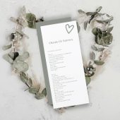 サービスファンシーのカード結婚なし 招待状