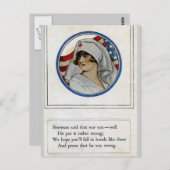 サービスマン/ナースはがき ポストカード (正面/裏面)