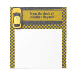 サービス事業用タクシー運転手イエロータクシー ノートパッド