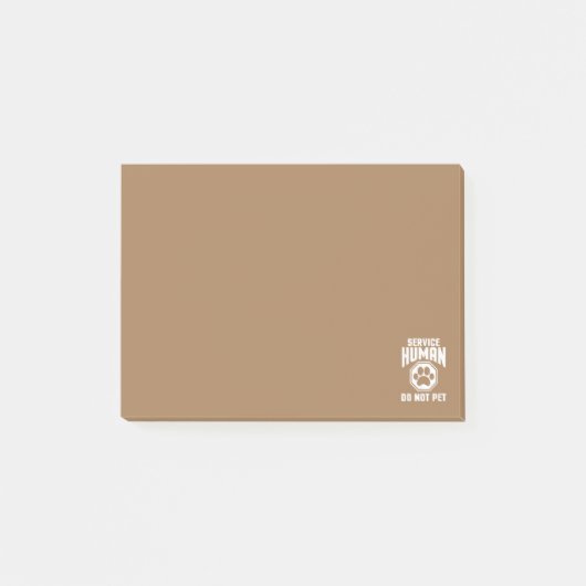 サービス人間デザインペットしないおもしろい引用文犬ロー ポストイット (正面)