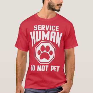 サービス人間デザインペットしないおもしろい犬恋人ク Tシャツ