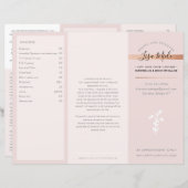 サービス価格表美しいサロンバラ金ゴールドピンク