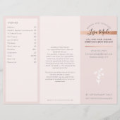 サービス価格表美しいサロンバラ金ゴールドピンク (正面)