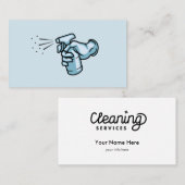 サービス名刺のクリーニング 名刺 (正面/裏面)