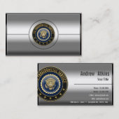 サービス大統領のバッジ[PSB]スペシャルエディション 名刺 (正面/裏面)