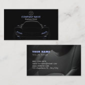 サービス技術者の名刺整備士 名刺 (正面/裏面)