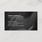 サービス技術者の名刺整備士 名刺 (裏面)