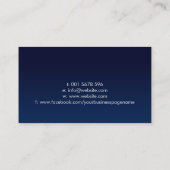 サービス書の再開プロフェッショナル 名刺 (裏面)