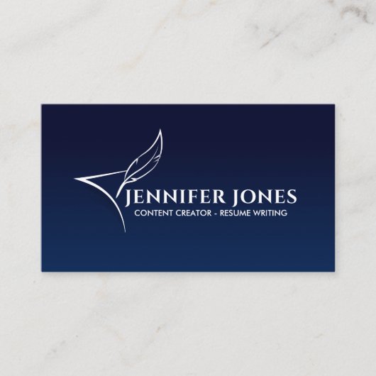 サービス書の再開プロフェッショナル 名刺 (正面)