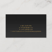 サービス書の再開プロフェッショナル 名刺 (裏面)