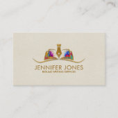 サービス書プロフェッショナルの再開 名刺 (正面)