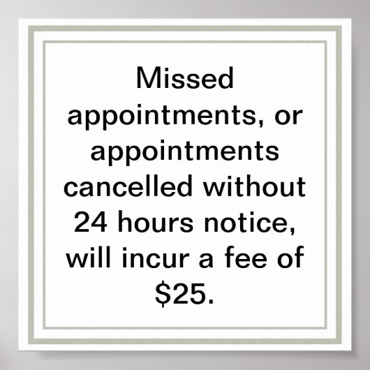 サービス業の解除の方針 ポスター (正面)