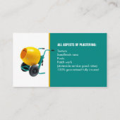 サービス業カードを塗ること 名刺 (裏面)