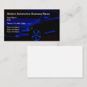 サービス車のテーマ 名刺 (正面/裏面)