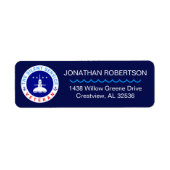 サービス静か退役軍人のカスエレガントタマイズ ラベル (正面)