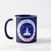 サービス静か退役軍人エレガント マグカップ (左)