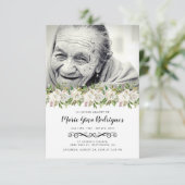 サービス オーダー フローラル フォト 葬儀 プログラム (スタンド正面)