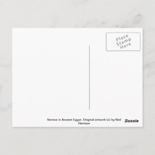 サービス ポストカード (裏面)