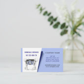 サービス、取り外しサービスを詰め及び荷を解きます 名刺 (スタンド正面)