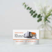 サービス、取り外しサービスを詰め及び荷を解きます 名刺 (スタンド正面)