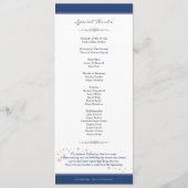 サービス(海軍)のカスタムな愛鳥順序 プログラム (裏面)