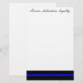 サービス、献呈、静止したロイヤリティ 便箋 (正面/裏面)