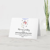 サービス・軍隊・退役軍人 サンキューカード (裏面)