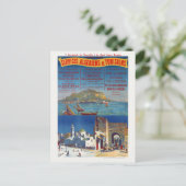 サービスAlgeliensとチュニジアVintage Poster 190 ポストカード (スタンド正面)