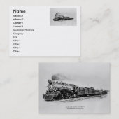 サービスB&O鉄道の太平洋のタイプ機関車 名刺 (正面/裏面)