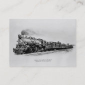 サービスB&O鉄道の太平洋のタイプ機関車 名刺 (裏面)