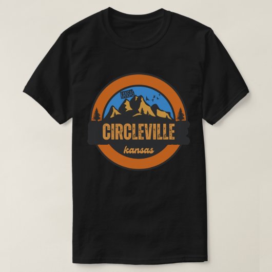 サービルビル、カンザス州 Tシャツ (デザイン正面)