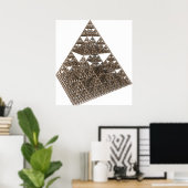 サーピラミッドスキー ポスター (ホームオフィス)