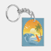 サーフがアップ！ キーホルダー (正面左)