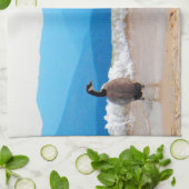 サーフがアップ! – ゲーゼ キッチンタオル (折り畳み)