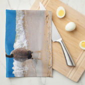 サーフがアップ! – ゲーゼ キッチンタオル (四つ折り)