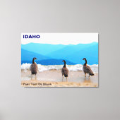 サーフがアップ! – ゲーゼ キャンバスプリント (正面)