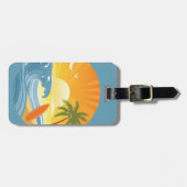 サーフがアップ！ ラゲッジタグ (正面横)