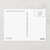 サーフが上がった！ ポストカード (裏面)