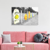 サーフが上がった！16x24 キャンバスプリント (インサイチュ (リビング))