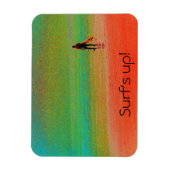 「サーフが起きてる！」 マグネット (縦)