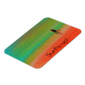 「サーフが起きてる！」 マグネット (左側)