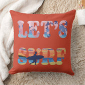 サーフしよう クッション (ブランケット)