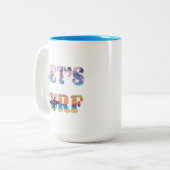 サーフしよう ツートーンマグカップ (正面左)