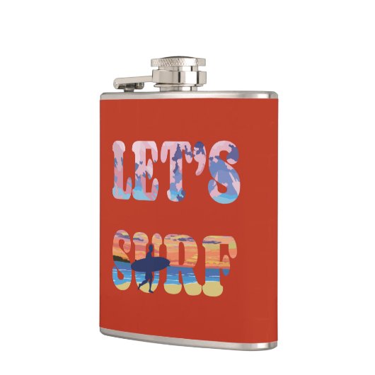 サーフしよう フラスク (左)