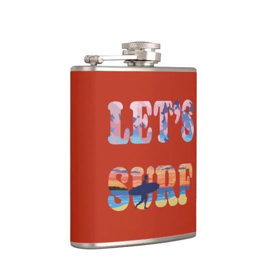 サーフしよう フラスク (右)