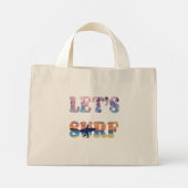 サーフしよう ミニトートバッグ (裏面)
