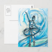 サーフでダンス ポストカード (正面/裏面)