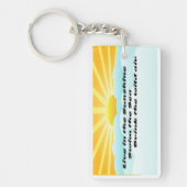 サーフとサンシャイン キーホルダー (正面)