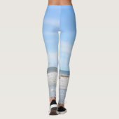 サーフとスカイヨガパンツ！ソックスのように見えるレギンス レギンス (裏面)