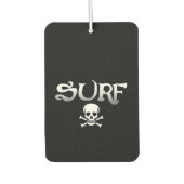 サーフとスカルブラックカーエアーフレッシュナー カーエアーフレッシュナー (正面)